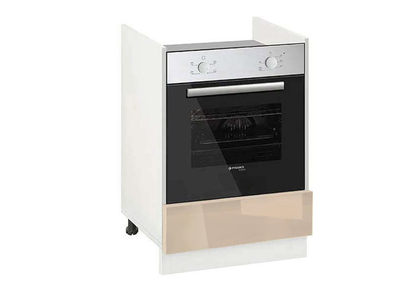 Ντουλάπι Κουζίνας επιδαπέδιο για εντοιχιζόμενη κουζίνα 60 εκ.,No 601F Vison , κωδ.1219922637 Genomax